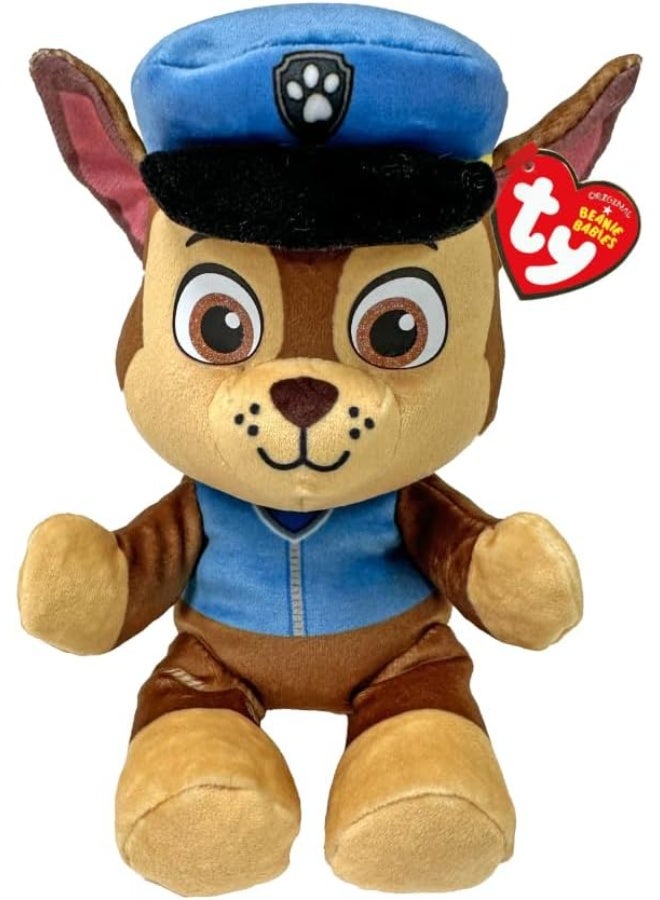 TY - Paw Patrol Collection, Chase, All The Heroes of The Puppy Squad in Floppy Version, Soft Plush to Collect, Gift Idea for Young and Old - 20 cm - T44014